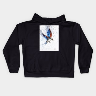 Sunset Sorrento Wings Kids Hoodie